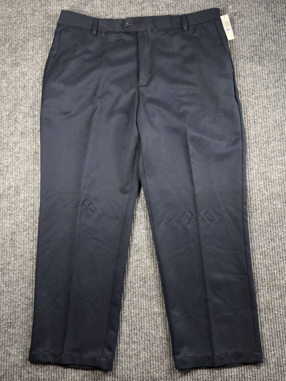 Izod Golf Pants Men’s 38x29 Navy Blue Flat Front Straight Leg UPF 50 Wicking NEW